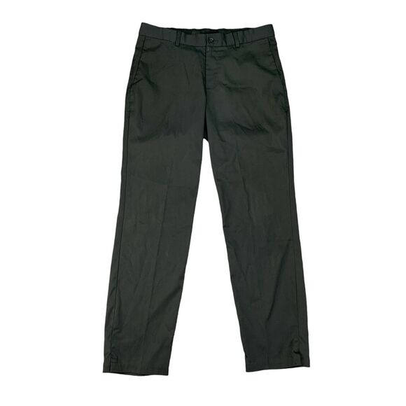 Under Armour Golf Pants Mens 30 Charcoal Black DriFit Standard Fit Stretch Chino - Picture 1 of 14